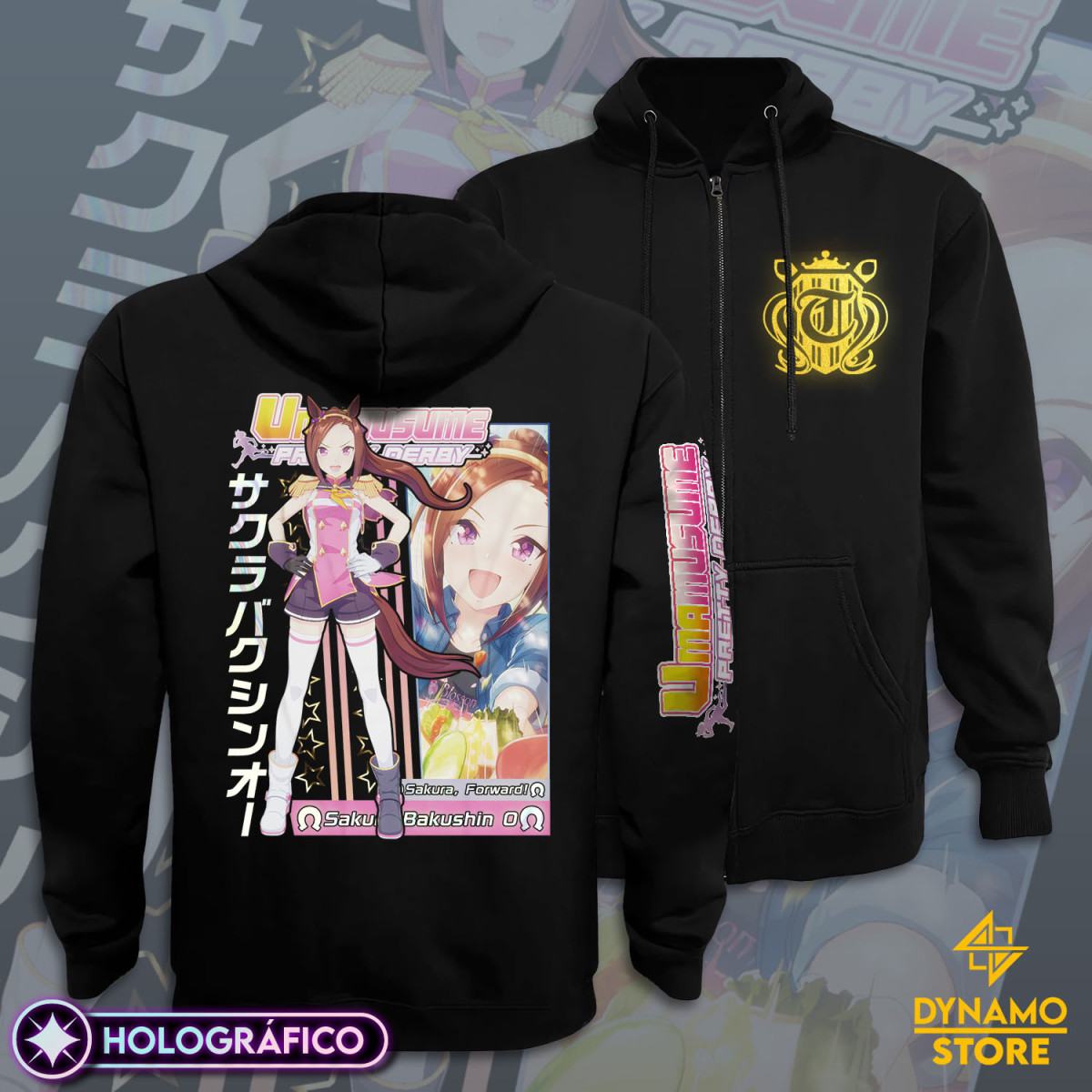 Sakura Bakushin O - Umamusume Pretty Derby  - Polerón Holográfico