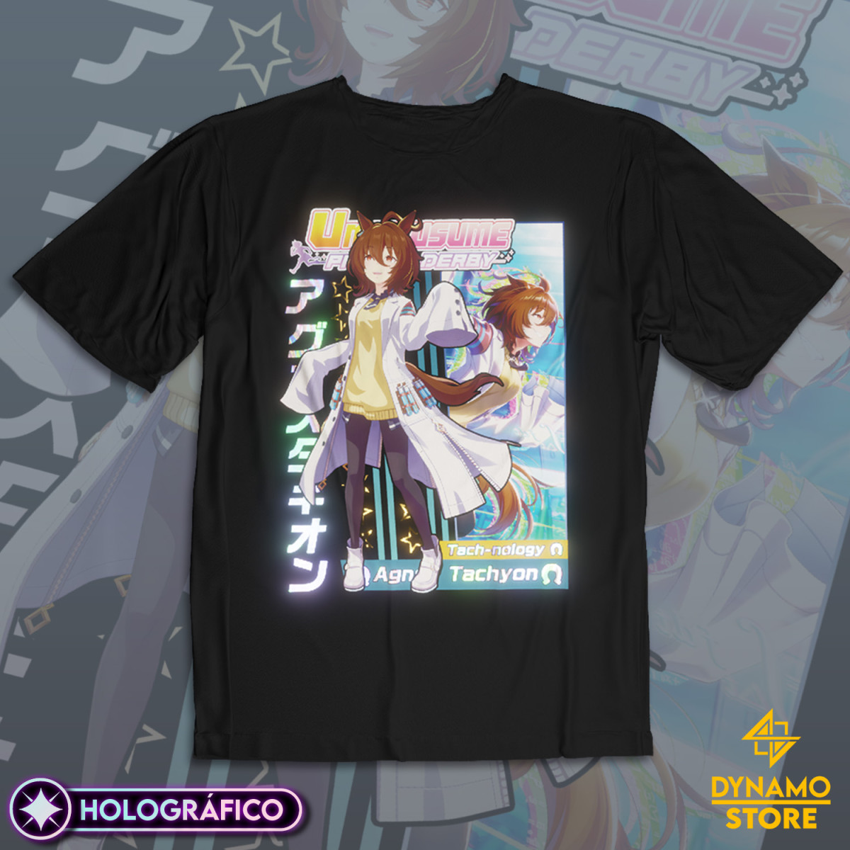 Agnes Tachyon - Umamusume Pretty Derby - Polera Holográfica
