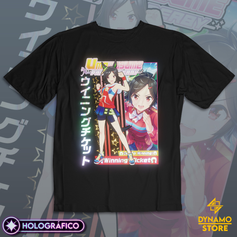 Winning Ticket - Umamusume Pretty Derby - Polera Holográfica