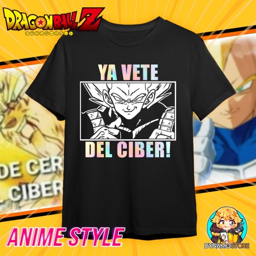 Polera Holográfica - Ya Vete del Ciber - Dragon Ball Z