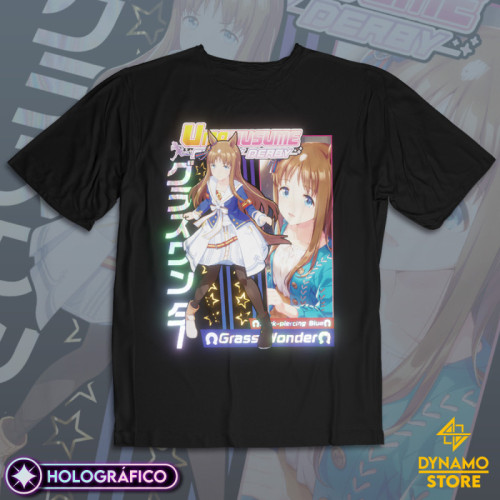 Grass Wonder - Umamusume Pretty Derby - Polera Holográfica