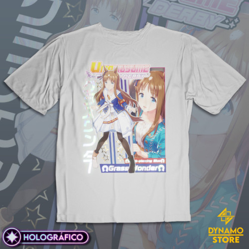 Grass Wonder - Umamusume Pretty Derby - Polera Holográfica