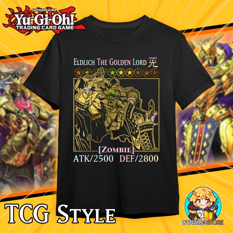 Polera Holográfica - Eldlich The Golden Lord - Yu-gi-oh