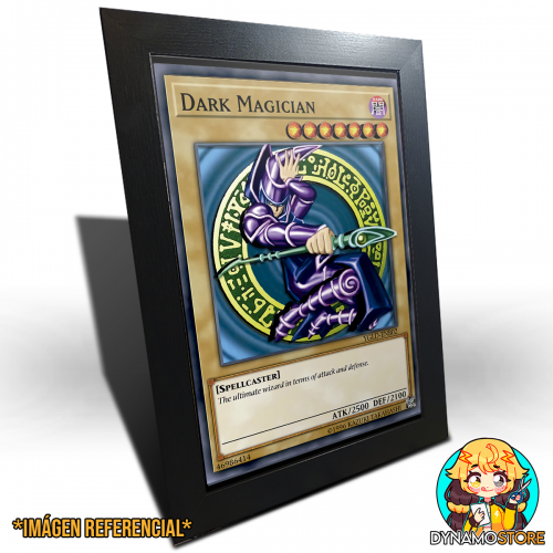 Dark Magician - Cuadro 3D