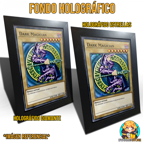 Dark Magician - Cuadro 3D