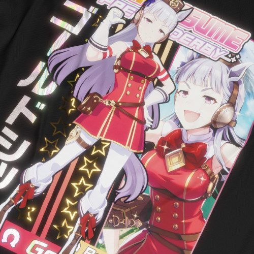 Gold Ship - Umamusume Pretty Derby - Polera Holográfica