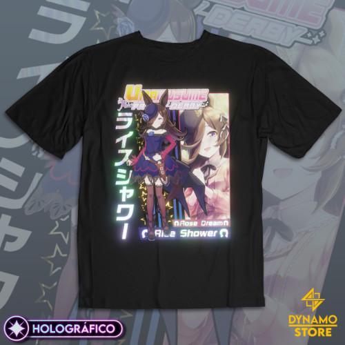 Rice Shower - Umamusume Pretty Derby - Polera Holográfica