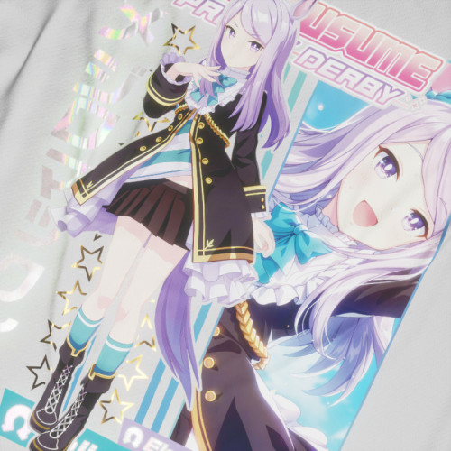 Mejiro McQueen- Umamusume Pretty Derby - Polera Holográfica