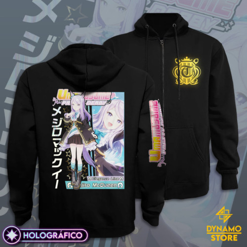 Mejiro McQueen- Umamusume Pretty Derby - Poleron Holográfica