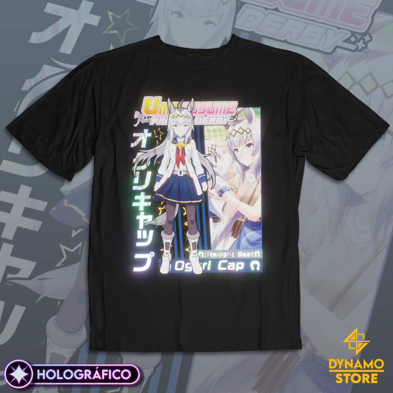 Oguri Cap- Umamusume Pretty Derby - Polera Holográfica