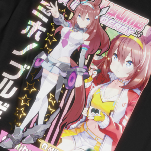 Mihono Bourbon  - Umamusume Pretty Derby - Polera Holográfica