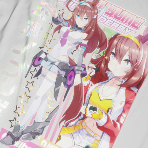 Mihono Bourbon  - Umamusume Pretty Derby - Polera Holográfica