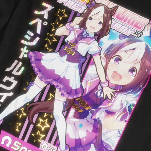 Special Week  - Umamusume Pretty Derby - Polera Holográfica