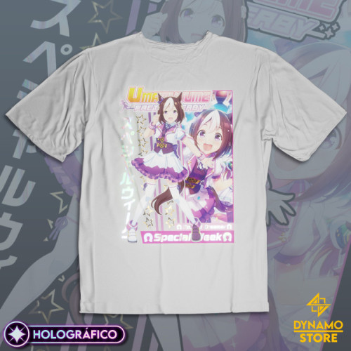 Special Week  - Umamusume Pretty Derby - Polera Holográfica