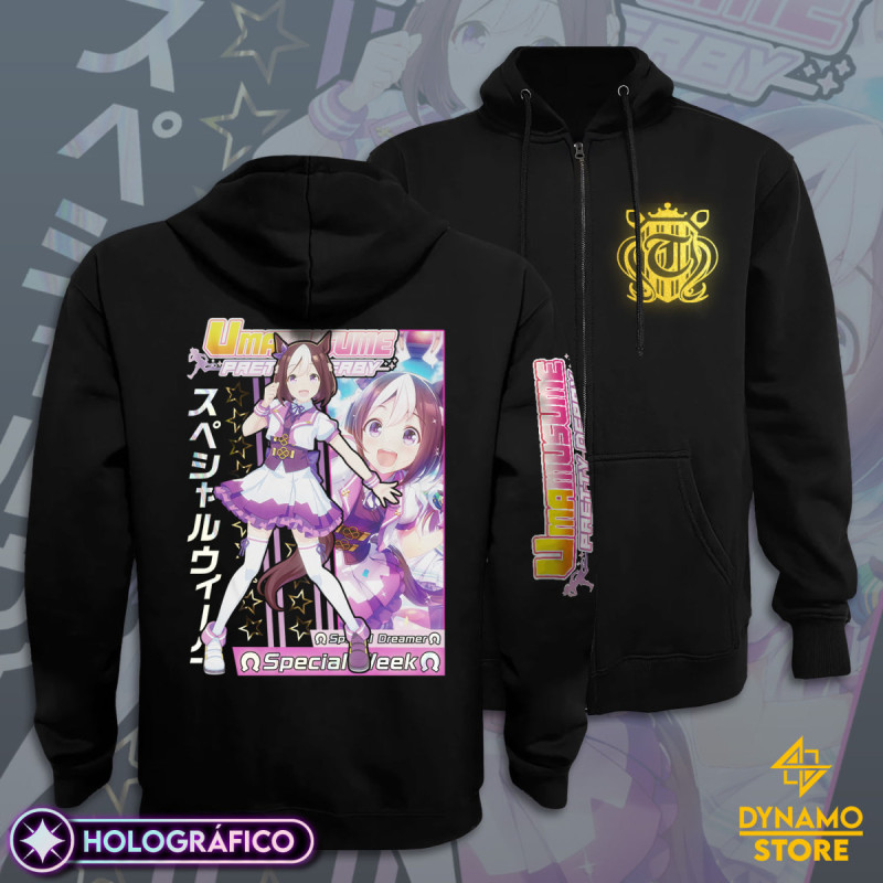 Special Week  - Umamusume Pretty Derby - Poleron Holográfica