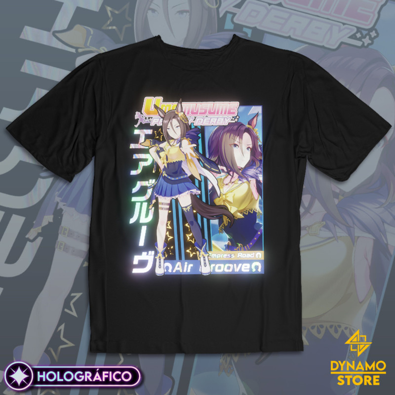 Air Groove  - Umamusume Pretty Derby - Polera Holográfica