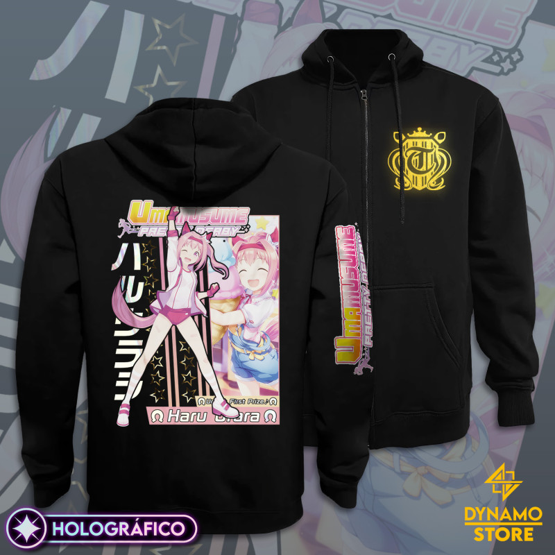 Haru Urara  - Umamusume Pretty Derby - Poleron Holográfica