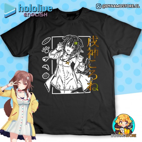 Polera Holográfica - Korone Inugami  - Hololive