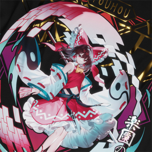 Reimu  Hakurei - Touhou - Polera Holográfica - MYTHRIL PRINT