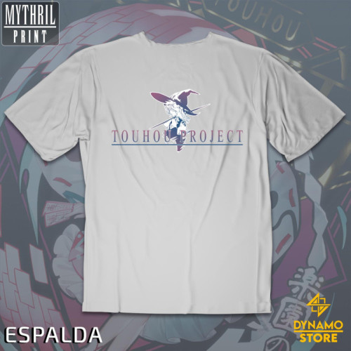 Reimu  Hakurei - Touhou - Polera Holográfica - MYTHRIL PRINT