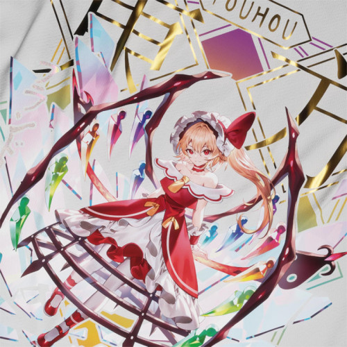 Flandre Scarlet - Touhou - Polera Holográfica - MYTHRIL PRINT