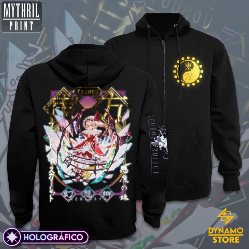 Flandre Scarlet - Touhou - Poleron Holográfica - MYTHRIL PRINT