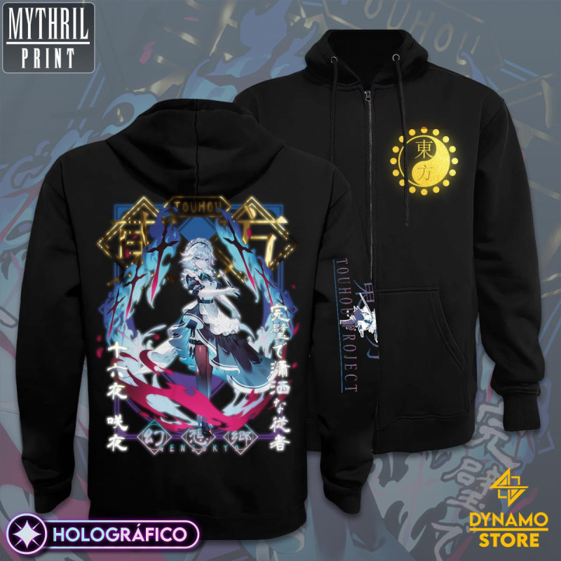 Sakuya Izayoi - Touhou - Poleron Holográfica - MYTHRIL PRINT