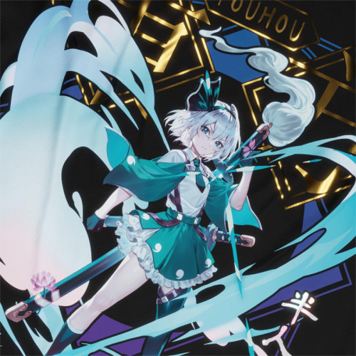 Youmu Konpaku - Touhou - Polera Holográfica - MYTHRIL PRINT