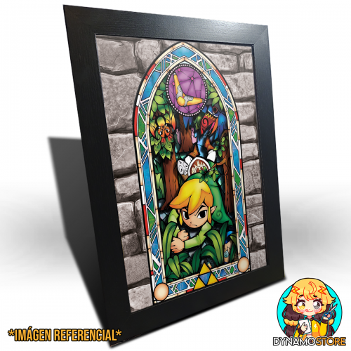 The Legend of Zelda: Wind Waker Boomerang Vitreal - Cuadro 3D