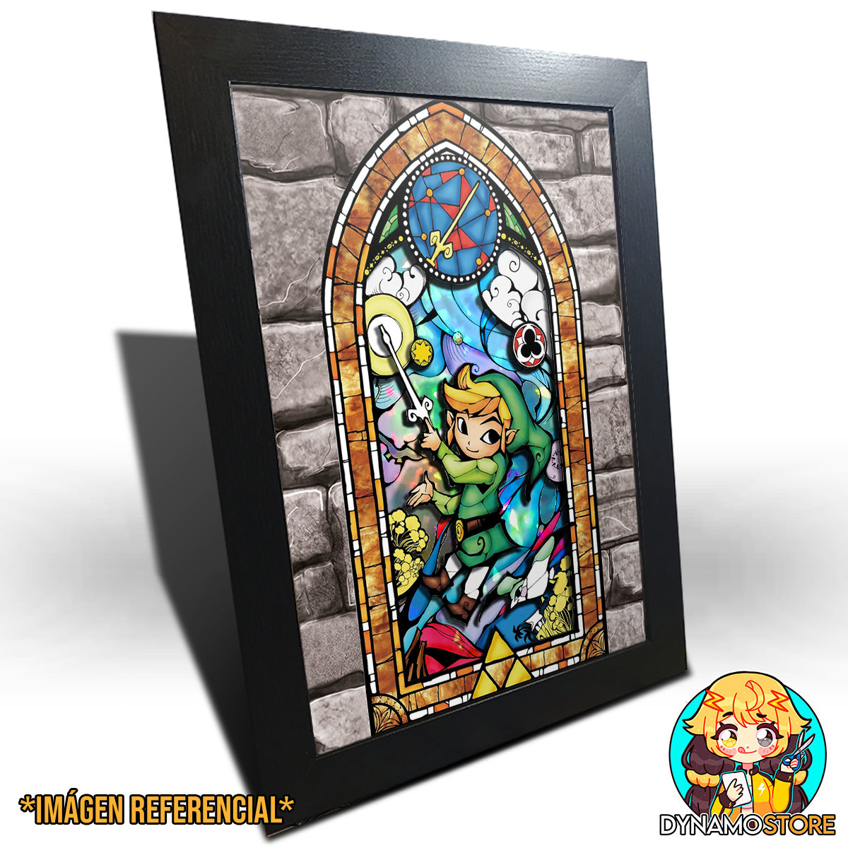 The Legend of Zelda: Wind Waker 1 Vitreal - Cuadro 3D