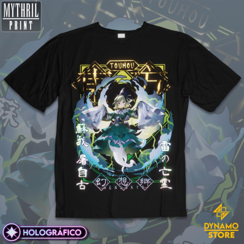 Soga no Tojiko - Touhou - Polera Holográfica - MYTHRIL PRINT
