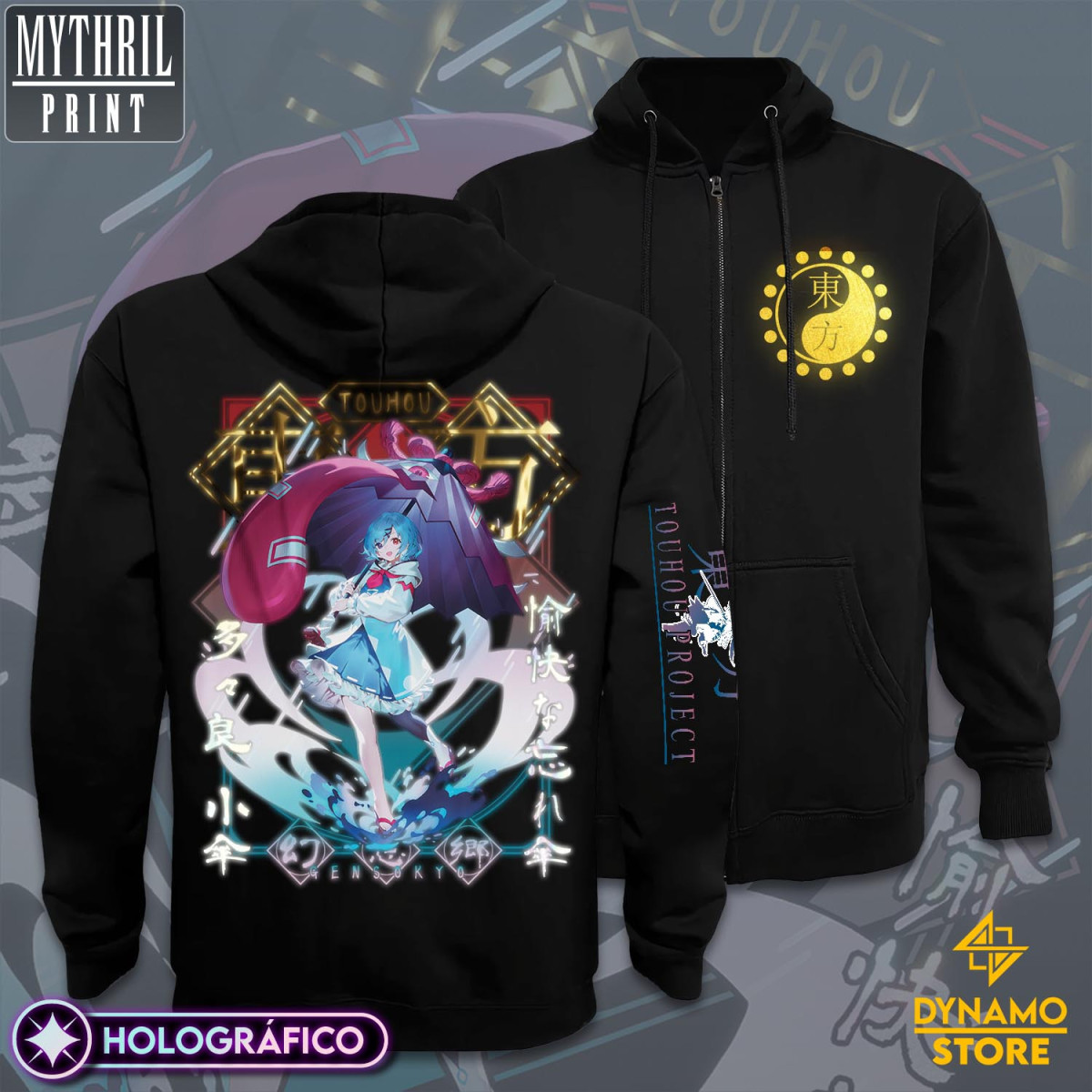 Tatara Kogasa - Touhou - Poleron Holográfica - MYTHRIL PRINT