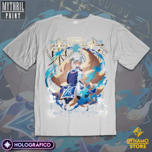 Yakumo Ran - Touhou - Polera Holográfica - MYTHRIL PRINT