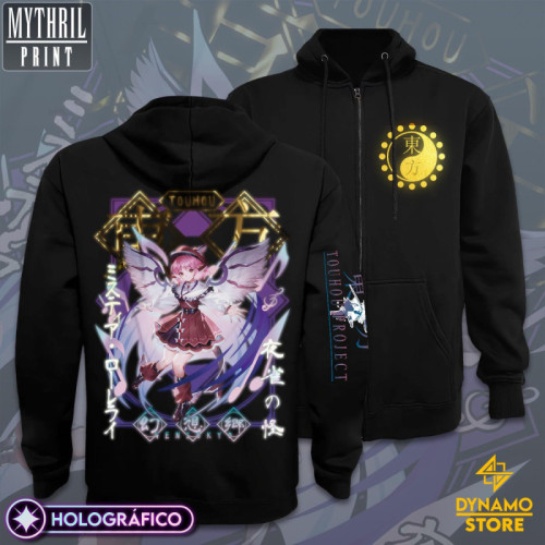 Mystia Lorelei - Touhou - Poleron Holográfica - MYTHRIL PRINT