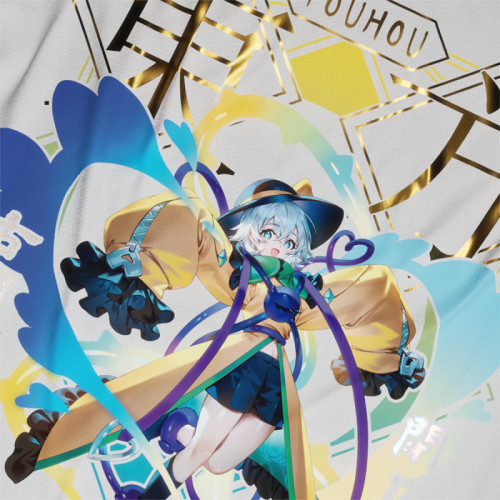 Koishi Komeiji - Touhou - Polera Holográfica - MYTHRIL PRINT