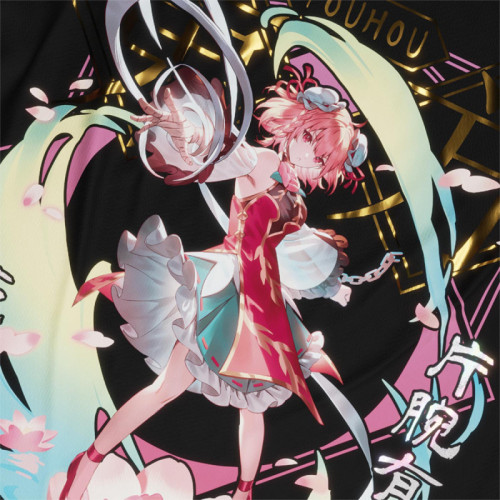 Ibaraki Kasen - Touhou - Polera Holográfica - MYTHRIL PRINT