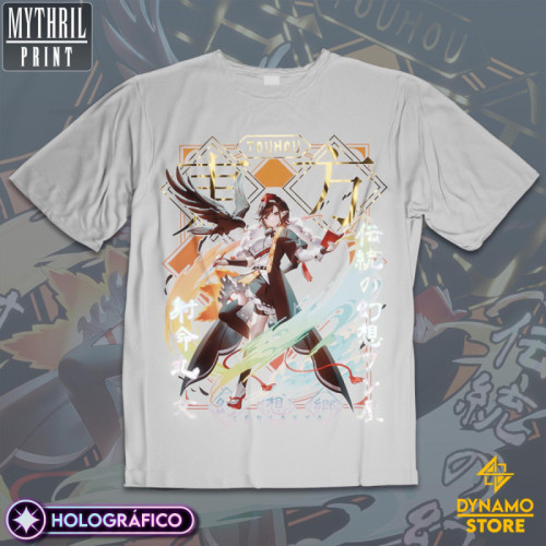 Shameimaru Aya - Touhou - Polera Holográfica - MYTHRIL PRINT