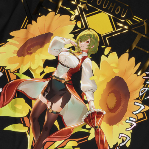 Kazami Yuuka - Touhou - Polera Holográfica - MYTHRIL PRINT