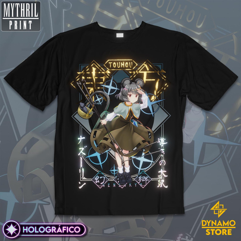 Nazrin - Touhou - Polera Holográfica - MYTHRIL PRINT