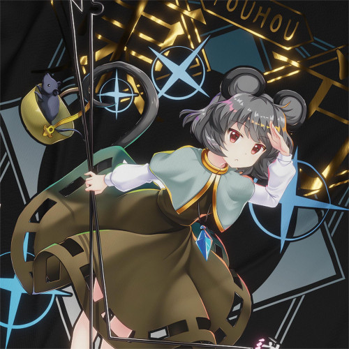 Nazrin - Touhou - Polera Holográfica - MYTHRIL PRINT