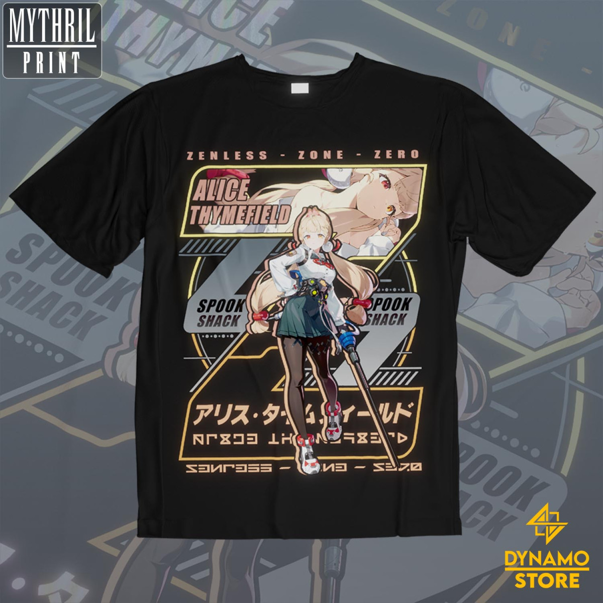 Alice Thymefield - Zenless Zone Zero - Polera - MYTHRIL PRINT