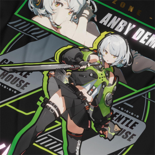 Anby Demara  - Zenless Zone Zero - Polera Holográfica - MYTHRIL PRINT