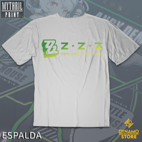 Anby Demara  - Zenless Zone Zero - Polera Holográfica - MYTHRIL PRINT