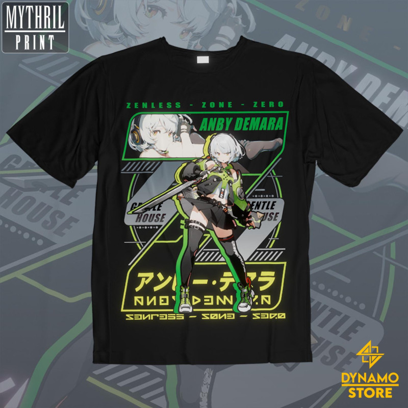 Anby Demara  - Zenless Zone Zero - Polera - MYTHRIL PRINT