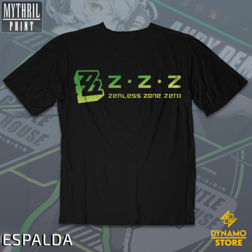 Anby Demara  - Zenless Zone Zero - Polera - MYTHRIL PRINT