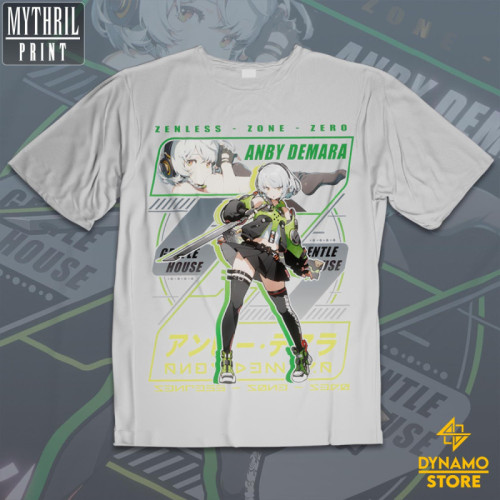 Anby Demara  - Zenless Zone Zero - Polera - MYTHRIL PRINT