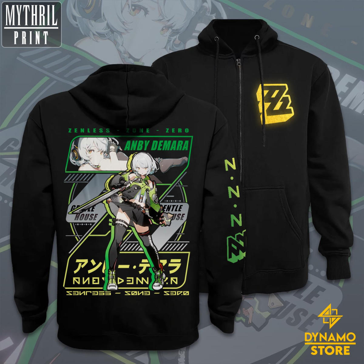 Anby Demara  - Zenless Zone Zero - Poleron - MYTHRIL PRINT