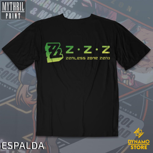 Orphie Magnusson  & Magus  - Zenless Zone Zero - Polera Holográfica - MYTHRIL PRINT