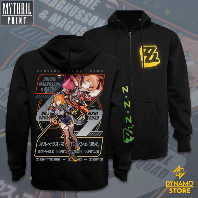 Orphie Magnusson  & Magus  - Zenless Zone Zero - Poleron - MYTHRIL PRINT