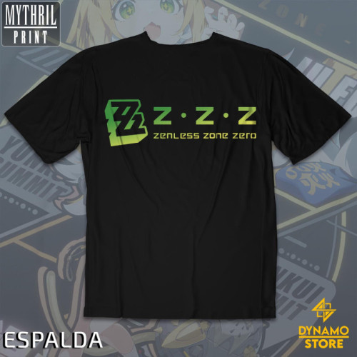 Ju Fufu  - Zenless Zone Zero - Polera Holográfica - MYTHRIL PRINT